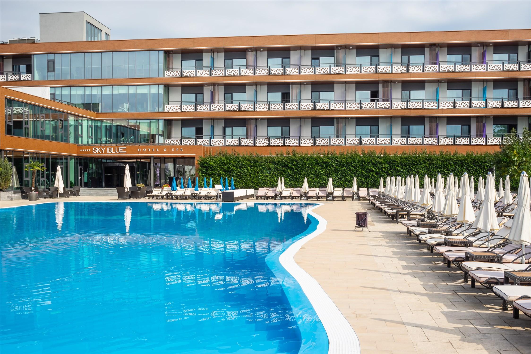 Sky Blue Hotel & Spa Paulesti  Экстерьер фото