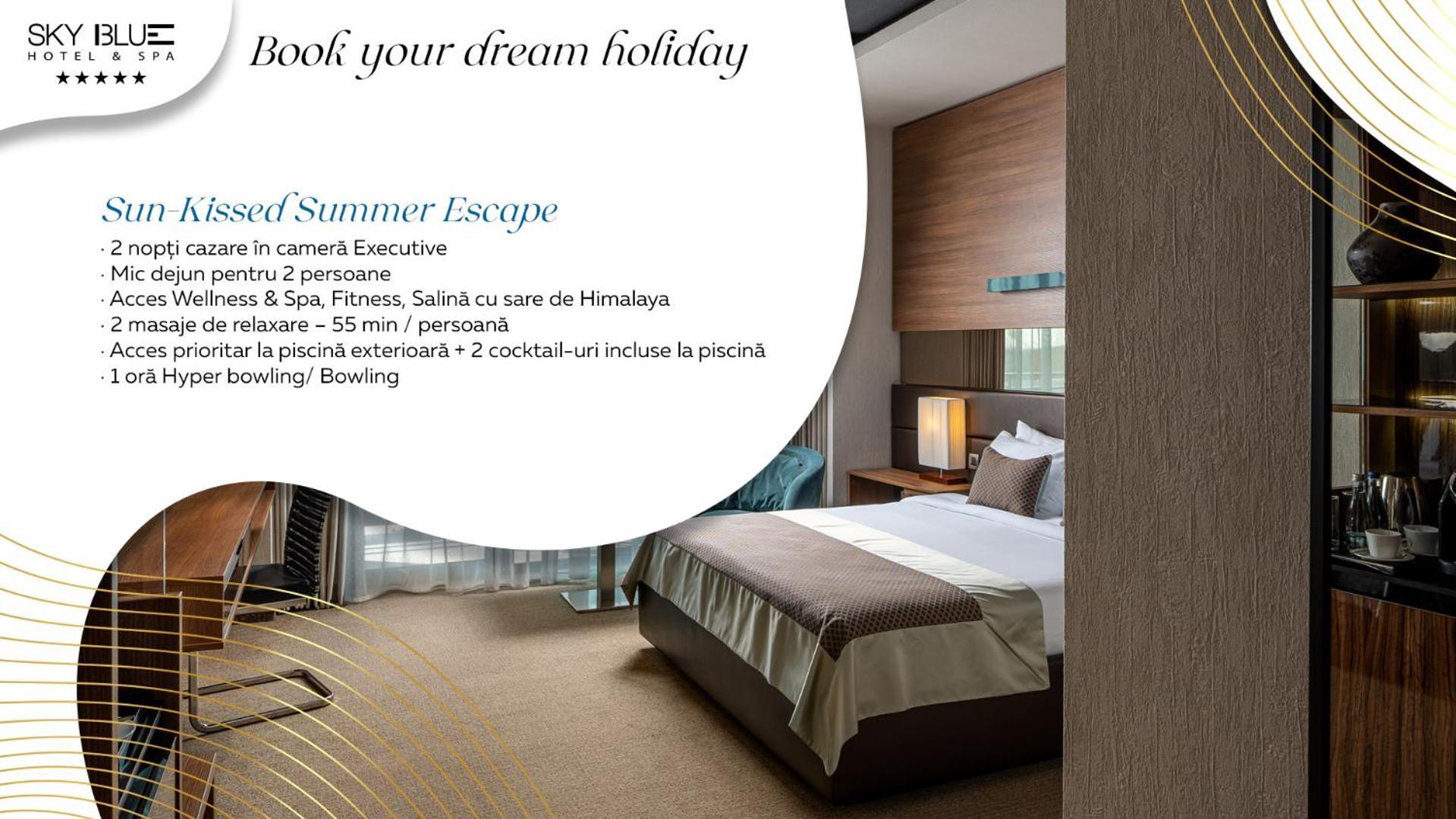 Sky Blue Hotel & Spa Paulesti  Экстерьер фото